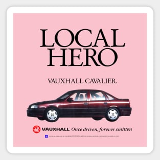 VAUXHALL CAVALIER - advert Magnet